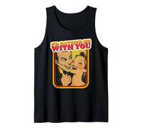 I'D Rather Be with You (Declaración de Amor y gráfico Retro) Camiseta sin Mangas