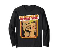I'D Rather Be with You Love Statement - Gráfico de Vampiro Manga Larga