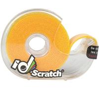 ID-Scratch Cinta autoadhesiva precortada, amarilla, 3700820000972