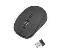 ID0193 Ratón Negro USB A Inalámbrico,Botón Óptico de Cambio DPI 10m LOGILINK