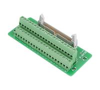 ID40P Conector de bloque de terminales macho Bloque de terminales 40Pin Soporte de interfaz PLC con riel DIN Conector de bloque de terminales de cabecera macho