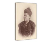 Ida B Wells Circa 1893 - Póster decorativo en lienzo para dormitorio, oficina, habitación, decoración estética, marco de regalo, 30 x 45 cm