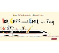 Ida, Chris y Emil en el tren: Viaje humorístico para buscar, descubrir y encontrar