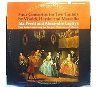 IDA PRESTI & ALEXANDRE LAGOYA FOUR CONCERTO FOR TWO GUITARS vinyl record