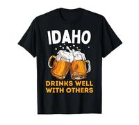 Idaho Drink Cerveza Local Beber Micro Brew Craft Brewing Camiseta
