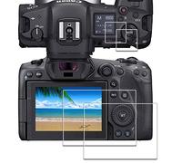 iDaPro [2Pcs para Protector de pantalla Canon EOS R5 /EOS R1/EOSR5 /EOSR1+[2Pcs] Top Protector de pantalla de cristal,vidrio templado,Dureza 9H,Antiarañazos,Antiburbujas,Antihuellas,Ultra delgado
