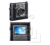 iDaPro [3Pcs para Protector de pantalla Fujifilm Instax WIDE EVO Instant Film Camer 3Pcs] Objetivo PET Flim,vidrio templado,Dureza 9H,Antiarañazos,Antiburbujas,Antihuellas,Ultra delgado