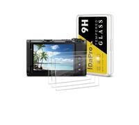 iDaPro para Protector de pantalla para Nikon ZR Cinema/RED Z Vidrio templado [3Pcs],9H,Antiarañazos,Antiburbujas,Antihuellas,Ultra delgado,Fácil instalación