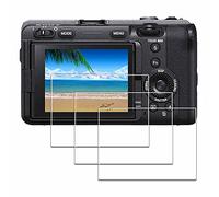 iDaPro para Protector de pantalla para Sony Alpha FX3 Vidrio templado [3Pcs],9H,Antiarañazos,Antiburbujas,Antihuellas,Ultra delgado,Fácil instalación