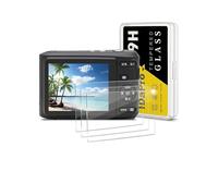 iDaPro Protector de pantalla para Kodak Pixpro FZ45, Vidrio Templado 9H | Lote de 3 + Caja ABS. Dureza 9H, Antiarañazos, Antiburbujas, Alta definición, Antihuellas, 0.3mm Ultrafino.