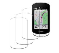 iDaPro Protector pantalla Aplicable para Garmin Edge Explore 2 [3 unidades], Cristal Templado Tempered Glass Screen Protector