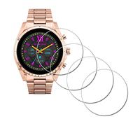 iDaPro Protector pantalla Compatible con Michael Kors Access Gen 6 Bradshaw mujer Smartwatch [4 paquetes] Cristal Templado accesorios Screen Protector