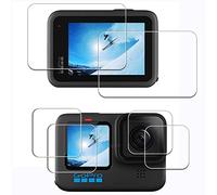 iDaPro Protector pantalla para GoPro Hero 12 11 10 Hero12 Hero11 Hero10 [2+2+2 unidades], Cristal Templado para GoPro 12 11 10 Tempered Glass Screen Protector