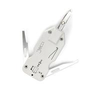 IDC Cable Punch Down Herramienta de red Teléfono Panel Módulo Cat5e Cat6 Red Teléfono Inserción de Cable Cortador de Cable Pelacables