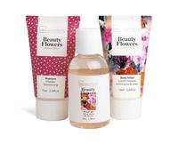 IDC Institute Beauty Flowers Travel Bag Kit 4 Piezas
