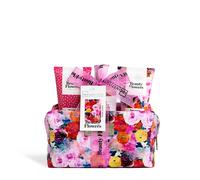IDC Institute Beauty Flowers Travel Bag | Comprar n/a Shower Gel 100 ml + Tube Body Lotion 70 ml + Tube Shampoo 70 ml