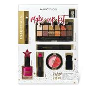 IDC Institute Color Colorful Essential Make Up Estuche // Precio, Comprar n/a Paleta de sombras + Delineador de ojos + Esmalte de uñas + Máscara + Brocha + Labial + Sacapuntas