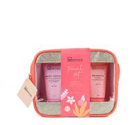 IDC INSTITUTE Travel Neceser Estuche | Precio, Comprar n/a Body Lotion 50 ml + Shower Gel 50 ml + Shampoo 50 ml
