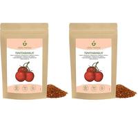 IDDA Herbal Copos de Tomate 500g, Trozos de Tomate de 1 a 3 mm, Tomates Secos para Cocinar (Paquete de 2)