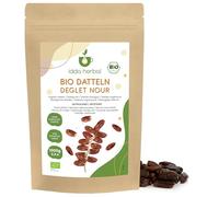 IDDA Herbal Dátiles Secos Orgánicos Deglet Nour 1kg, Dátiles sin Hueso, Snack Listo para Comer
