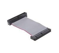 IDE - Cable de extensión de disco duro macho a hembra de 40 pines, cable plano de cinta para adaptador PATA de 3.5 pulgadas, expansor, divisor de ventilador, controlador, módulo de tarjeta, soporte de