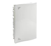 IDE Caja de distribución de empotrar 3x14 (42) raíl DIN PO paredes huecas, serie Diamant, 10,5 x 33,4 x 53,2 centímetros, color blanco (referencia: DFF42PO/PH)