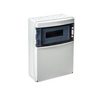 IDE CSN12PT IP65 Cofret para Tomas de Corriente, 1x12 Raíl DIN, Gris, 436mm x 310mm x 147mm