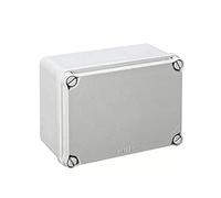 IDE EL161 IP65-IP67 Caja Estanca de Derivación con Tapa Opaca y Laterales Lisos, Gris, 116mm x 162mm x 76mm