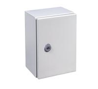 Carcasa metálica ARGENTA 400x400x200 con placa de GN404020