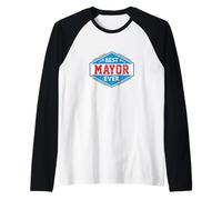 Idea de Premio al Mejor Alcalde de Todos los Tiempos, elección Camiseta Manga Raglan