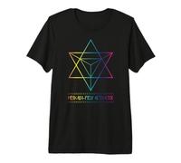 Idea de Regalo de brujería Merkaba-Field Gótico, Geometría Sagrada Camiseta Premium