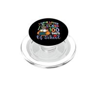 Idea de Regalo de búho con Texto en inglés I Have Loved My Class 100 Days of School PopSockets PopGrip para MagSafe