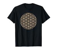 Idea de Regalo de geometría Sagrada brujería gótica, Flor de la Vida Camiseta