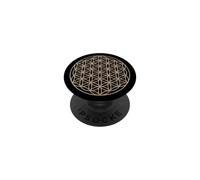 Idea de Regalo de geometría Sagrada brujería gótica, Flor de la Vida PopSockets PopGrip Adhesivo