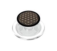 Idea de Regalo de geometría Sagrada brujería gótica, Flor de la Vida PopSockets PopGrip para MagSafe