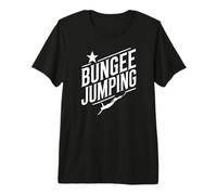 Idea de Regalo de Puente elástico, Saltos bungy, Bungee Jumping Bungee Camiseta Premium