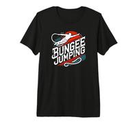 Idea de Regalo de Puente elástico, Saltos bungy, Bungee Jumping Bungee Camiseta Premium
