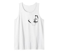 Idea de regalo de puente elástico, saltos bungy, bungee jumping Bungee Camiseta sin Mangas