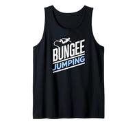 Idea de regalo de puente elástico, saltos bungy, bungee jumping Bungee Camiseta sin Mangas