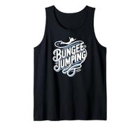 Idea de regalo de puente elástico, saltos bungy, bungee jumping Bungee Camiseta sin Mangas