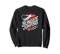 Idea de regalo de puente elástico, saltos bungy, bungee jumping Bungee Sudadera