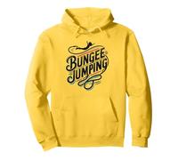 Idea de regalo de puente elástico, saltos bungy, bungee jumping Bungee Sudadera con Capucha