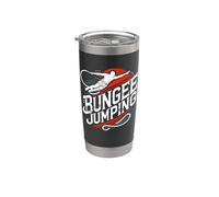 Idea de regalo de puente elástico, saltos bungy, bungee jumping Bungee Vaso térmico de acero inoxidable de doble pared