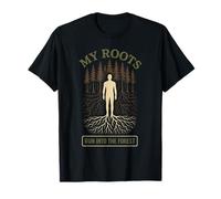 Idea de Regalo de reinicio Mental Forest Walk Overthinker Camiseta