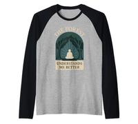 Idea de Regalo de reinicio Mental Forest Walk Overthinker Camiseta Manga Raglan