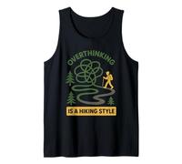 Idea de Regalo de reinicio Mental Forest Walk Overthinker Camiseta sin Mangas