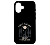 Idea de Regalo de reinicio Mental Forest Walk Overthinker Carcasa para iPhone 16