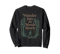 Idea de Regalo de reinicio Mental Forest Walk Overthinker Sudadera