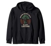Idea de Regalo de reinicio Mental Forest Walk Overthinker Sudadera con Capucha