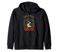 Idea de Regalo de reinicio Mental Forest Walk Overthinker Sudadera con Capucha